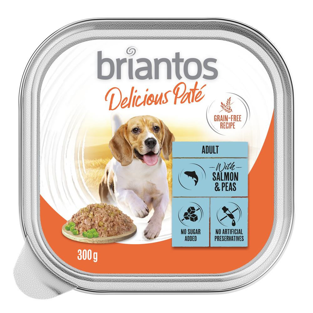 Briantos Delicious Paté 27 x 300 g - Vis en erwten