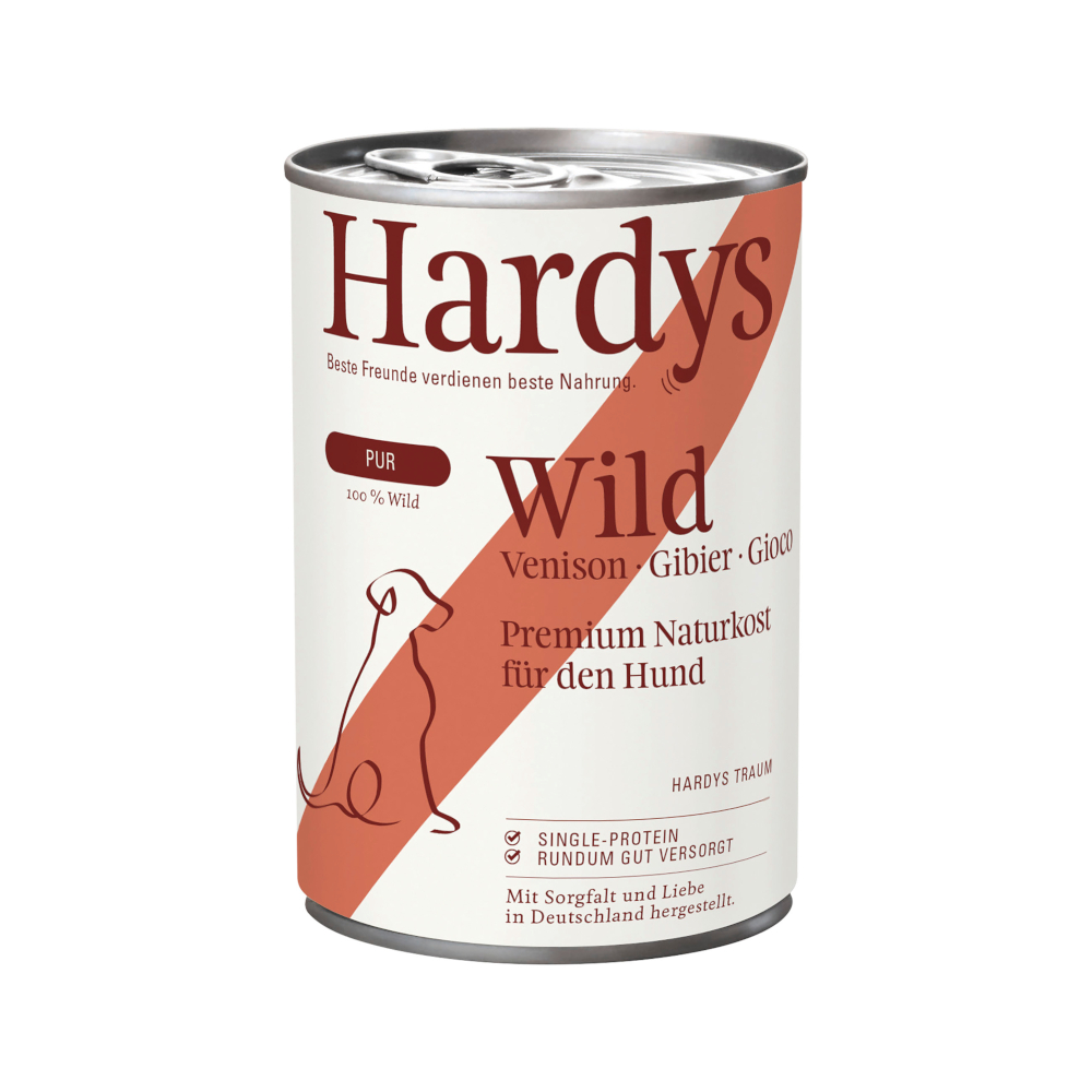 Hardys Voordeelverpakking: 24x 400g  Pure Game natvoer voor honden