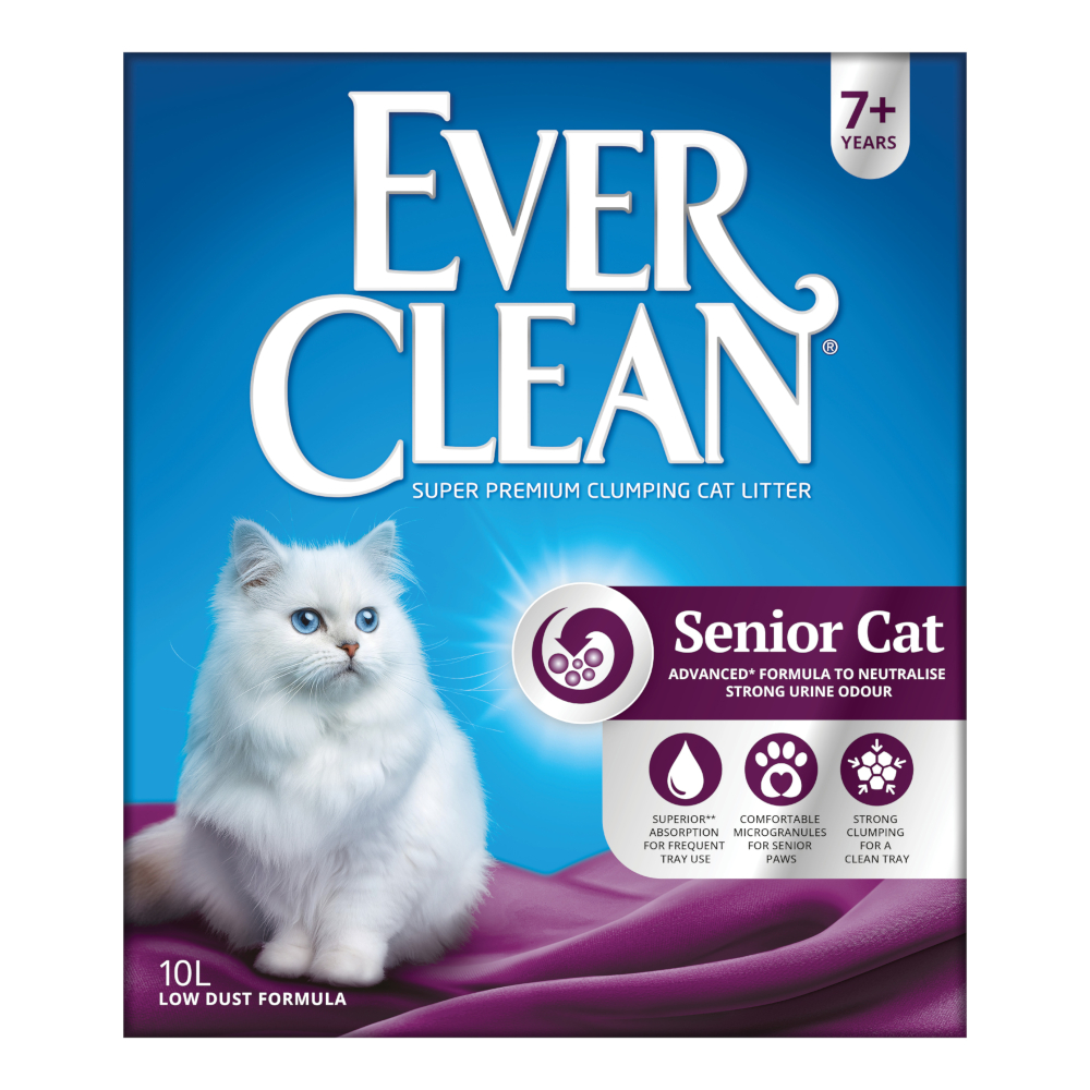 Ever Clean 10l  Senior klonterende kattenbakvulling
