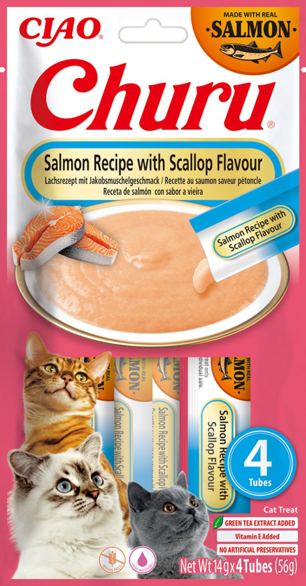 Inaba Churu kat Puree Zalm met Sint-jakobsschelp