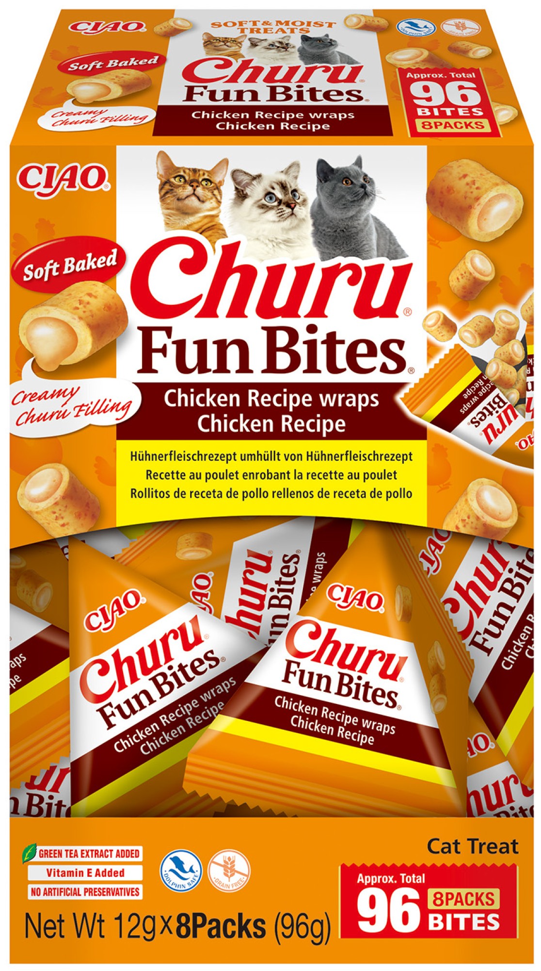 Inaba Churu Fun Bites kat Kip met kippenvulling