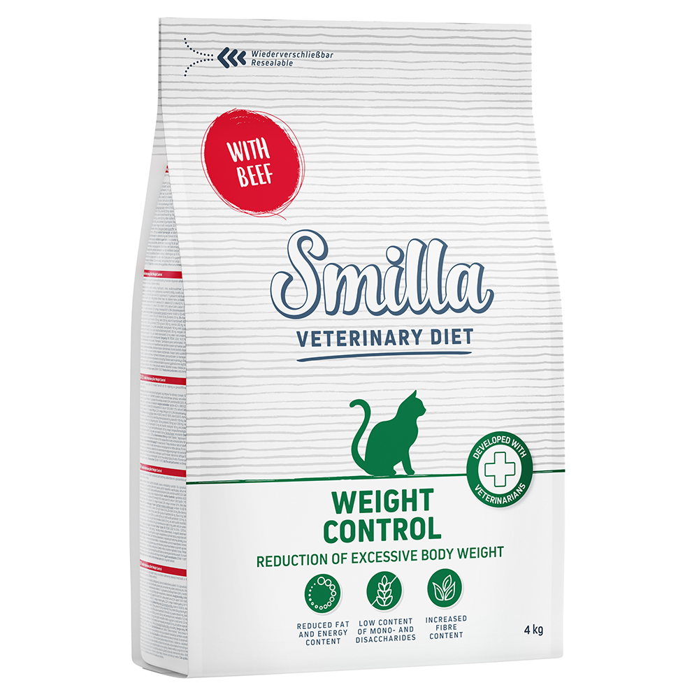 Smilla Veterinary Diet 4kg s Droogvoer - Weight Control Rund