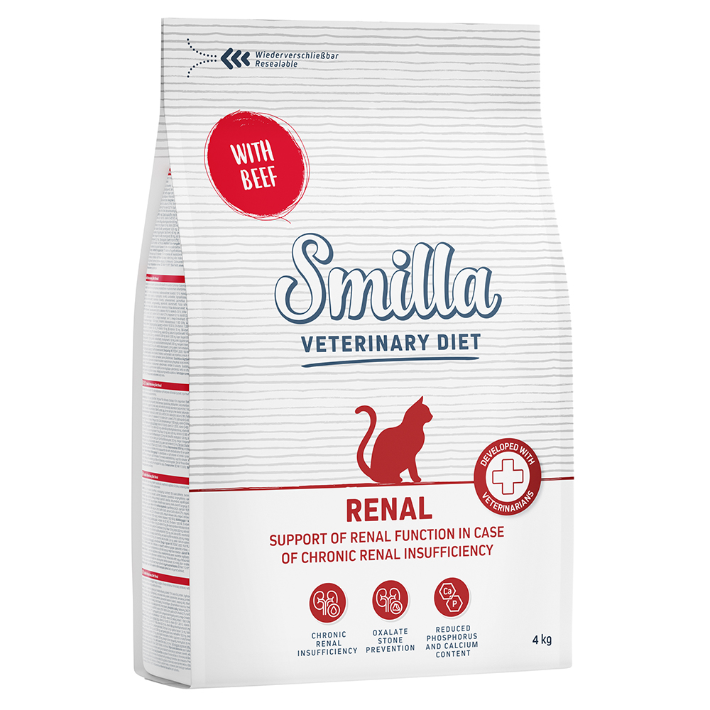 Smilla Veterinary Diet 4kg s Droogvoer - Renal Rund