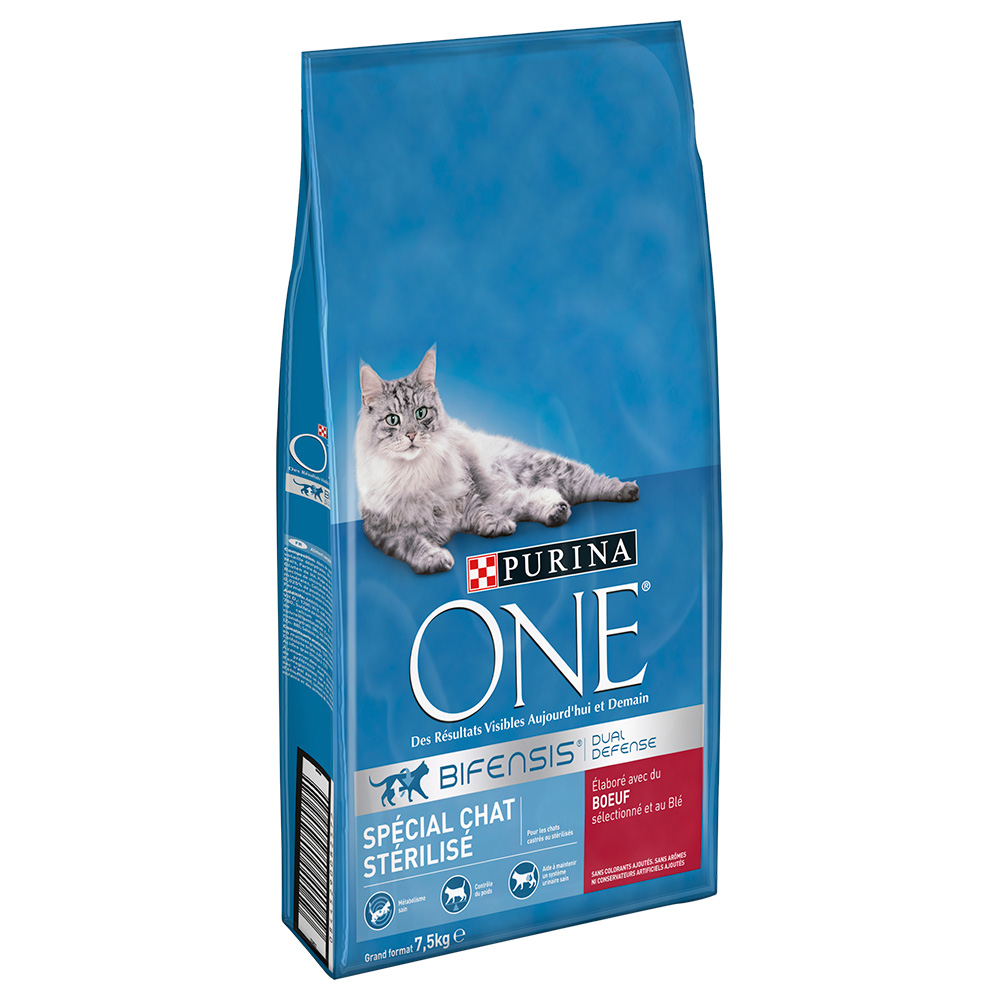 Purina One Sterilized met Rund - 7,5 kg