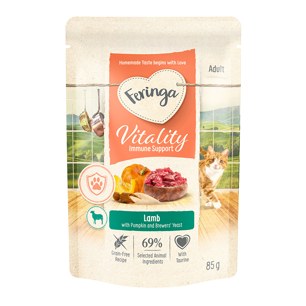 Feringa 12 x 85g  Vitality  Immune Lam Katten Natvoer