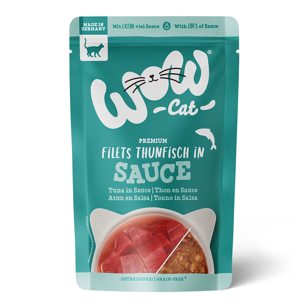 WOW Cat WOW Kat in saus 8 x 85 g