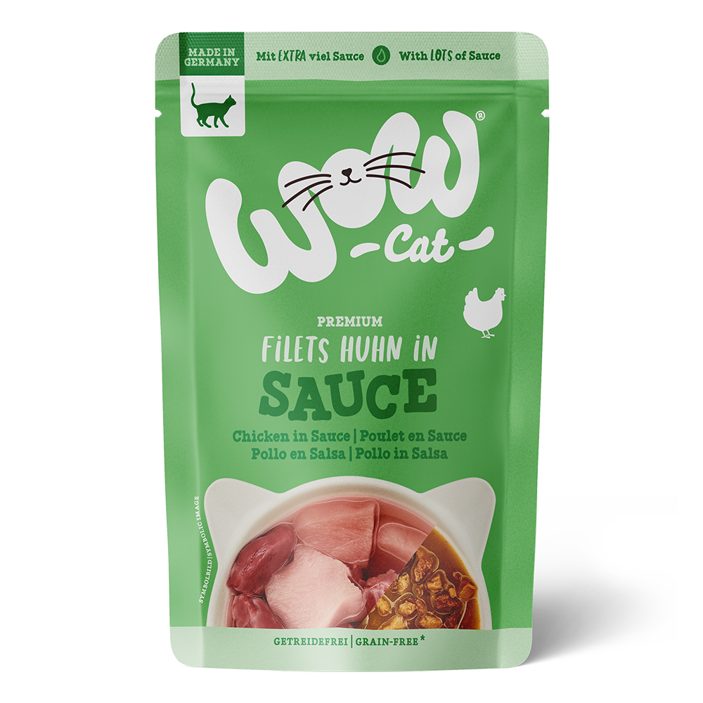 WOW Cat WOW Kat in saus 8 x 85 g