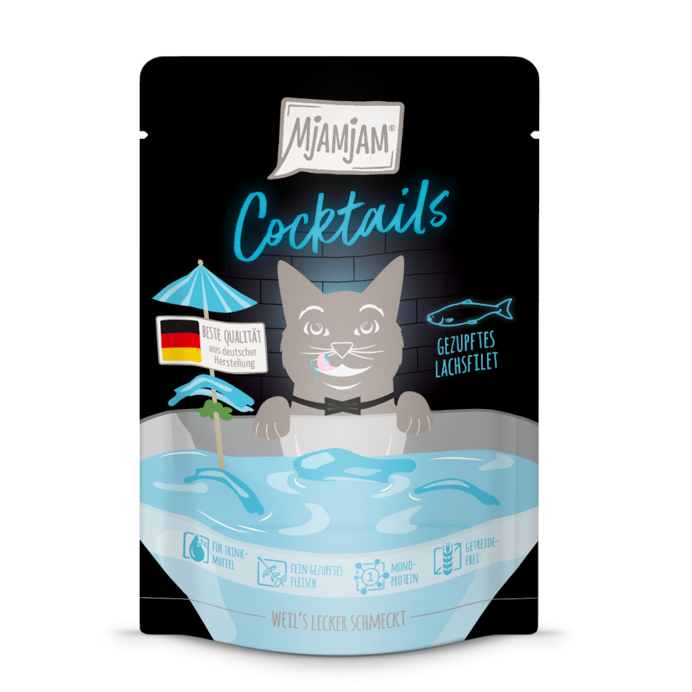 MjAMjAM 20x40g  Cocktails zalm natvoer voor katten