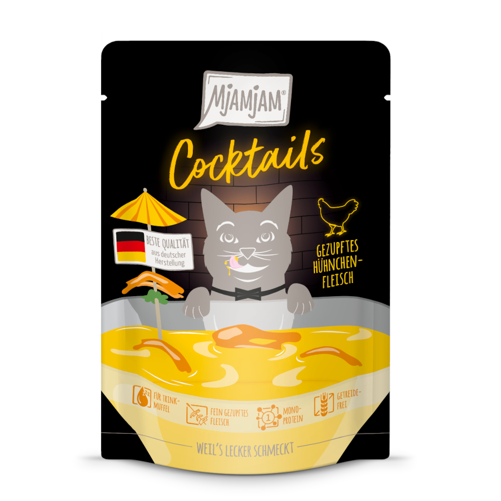 MjAMjAM 20x40g  Cocktails kip natvoer voor katten