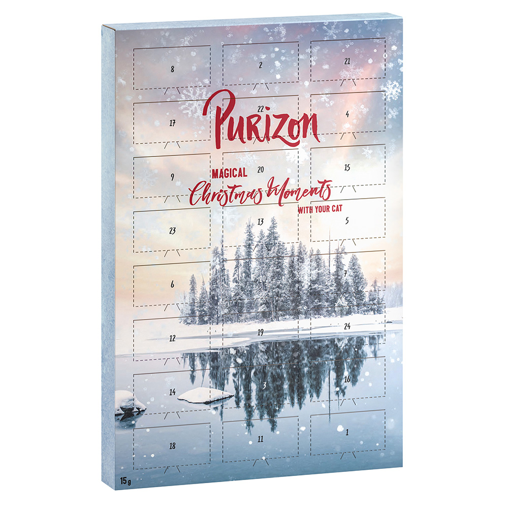 Purizon Adventskalender voor Katten Graanvrij 15,6g