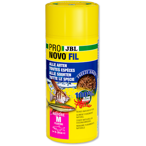 JBL ProNovo Fil - Gevriesdroogde rode muggenlarven 250ML