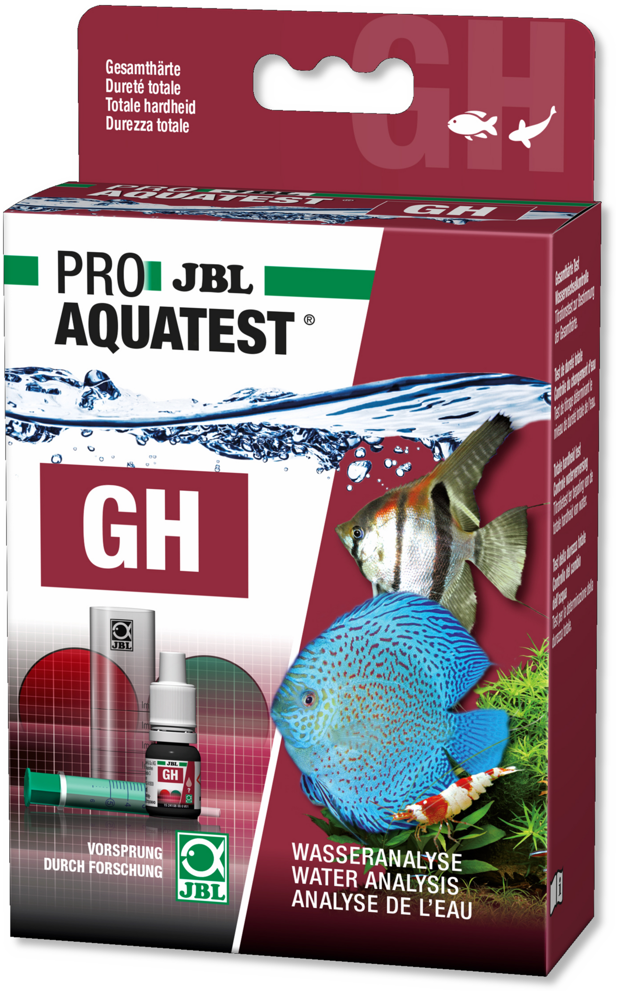 JBL ProAquatest GH Totale hardheid Sneltest set