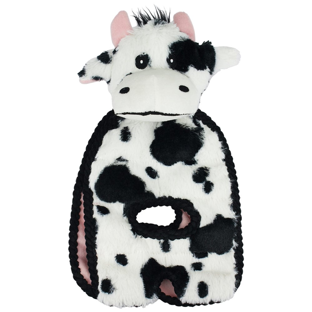 Multipet Squeaker Mat Tug Koe