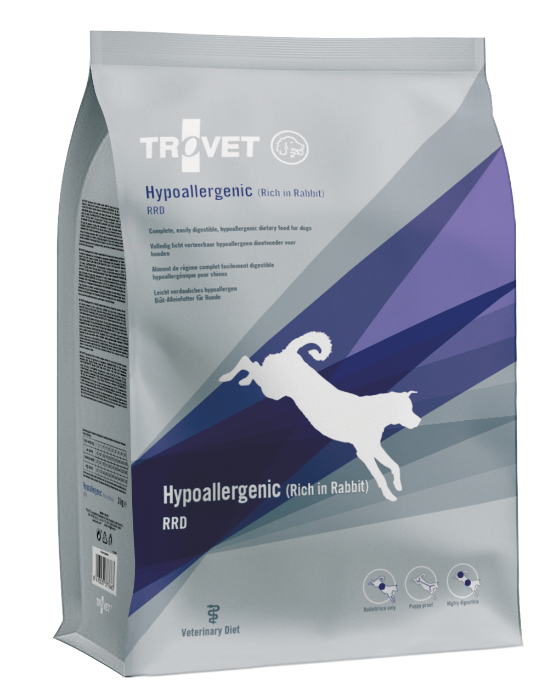 Trovet Hypoallergenic Konijn RRD Hond 3kg