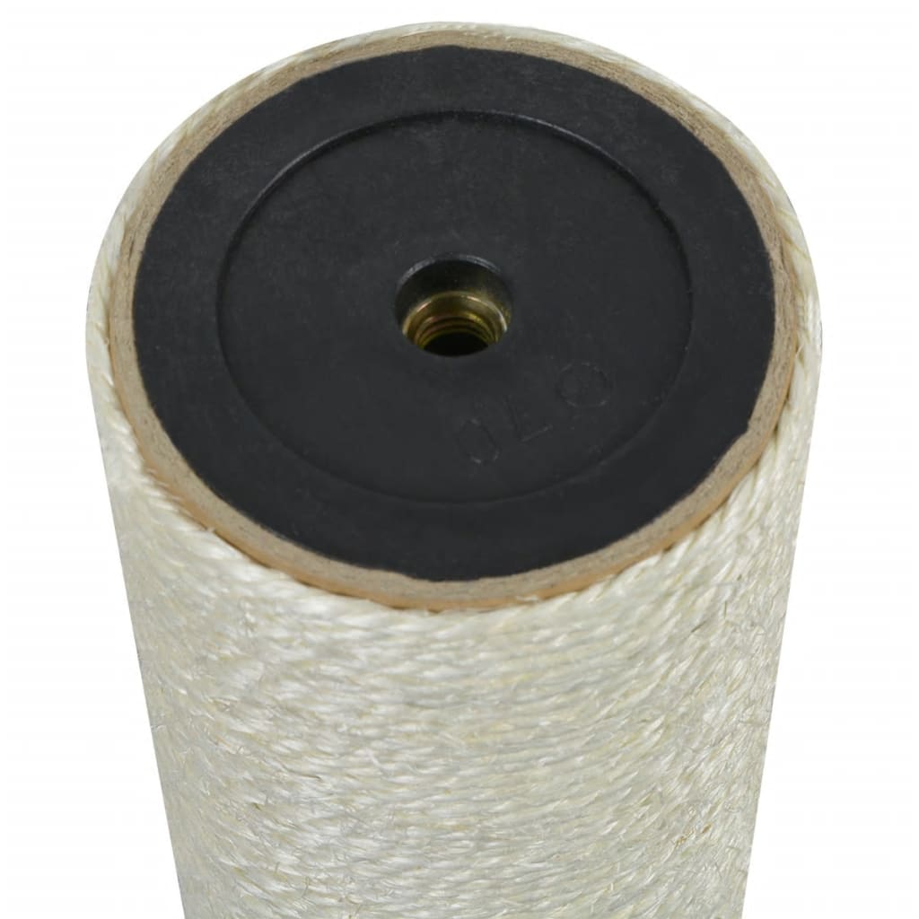 vidaXL Kattenkrabpaal 8x40 cm 10 mm beige