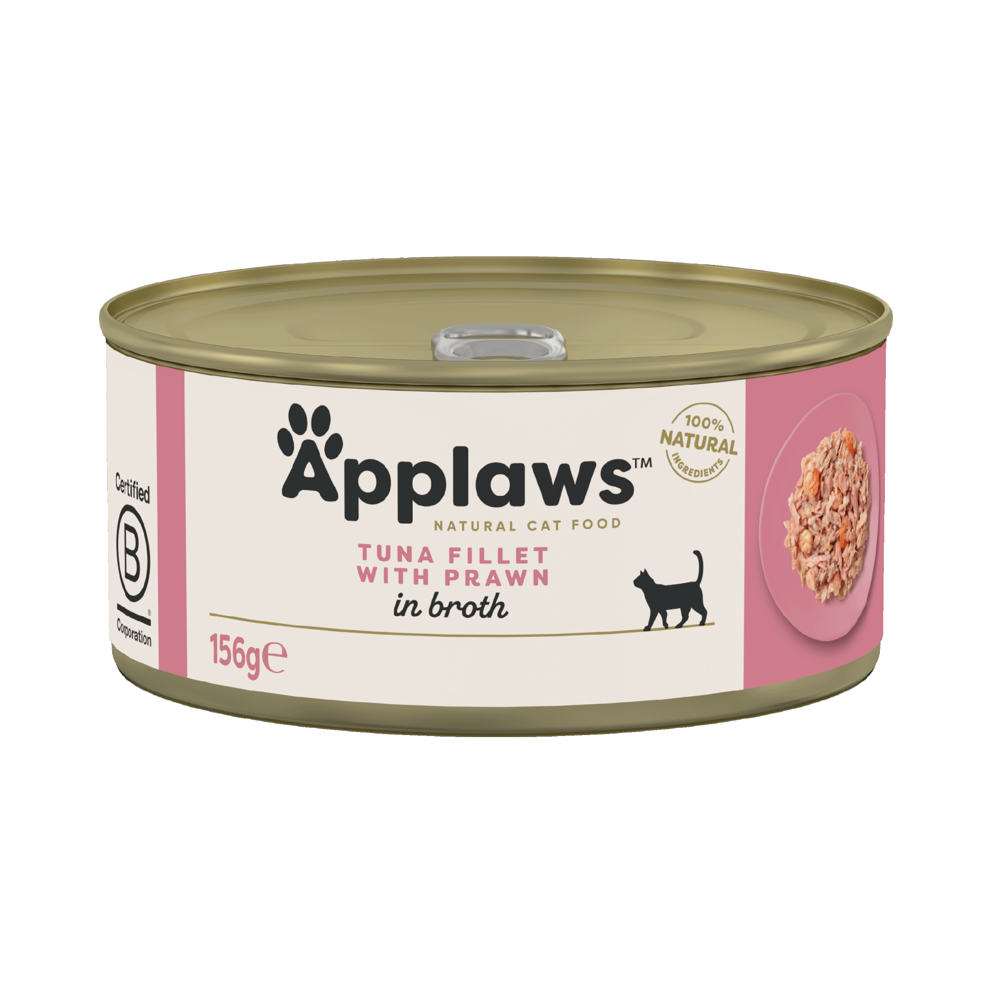 Applaws natvoeding Tonijnfilet en garnaal 156 gr. - per 24 stuks