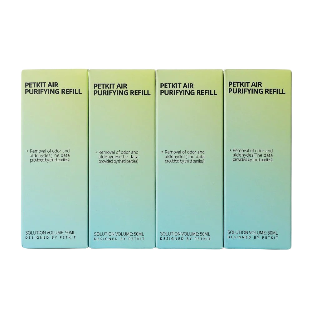 Petkit 4x50ml  Geconcentreerde Luchtzuiverende Navulling Kat