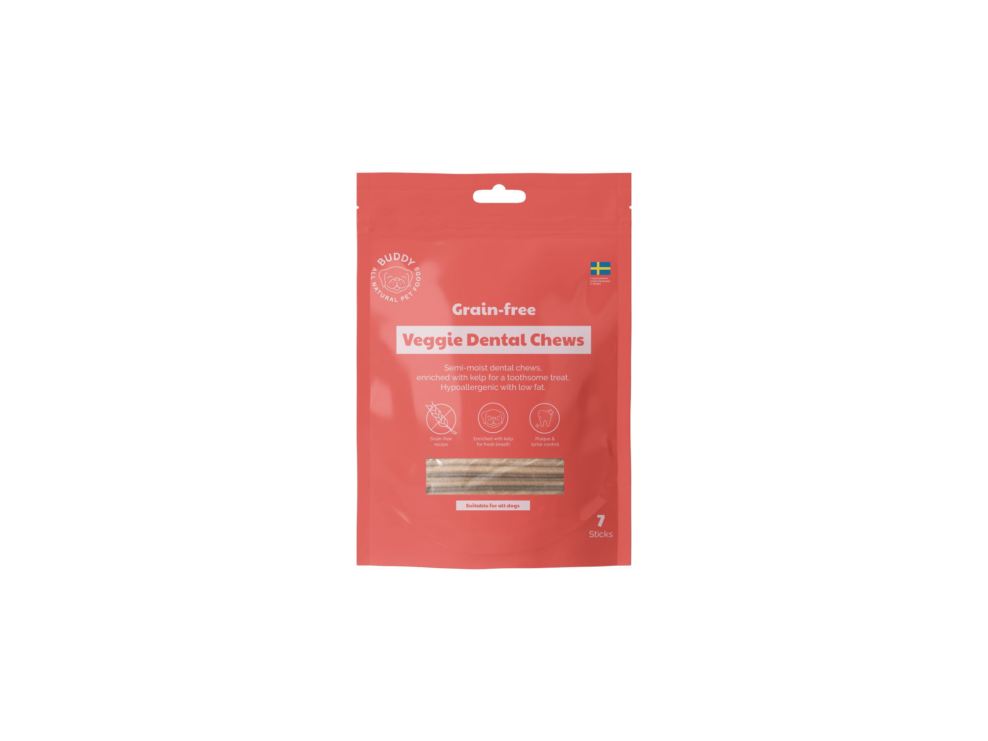 BUDDY Graanvrije Dental kauwsticks