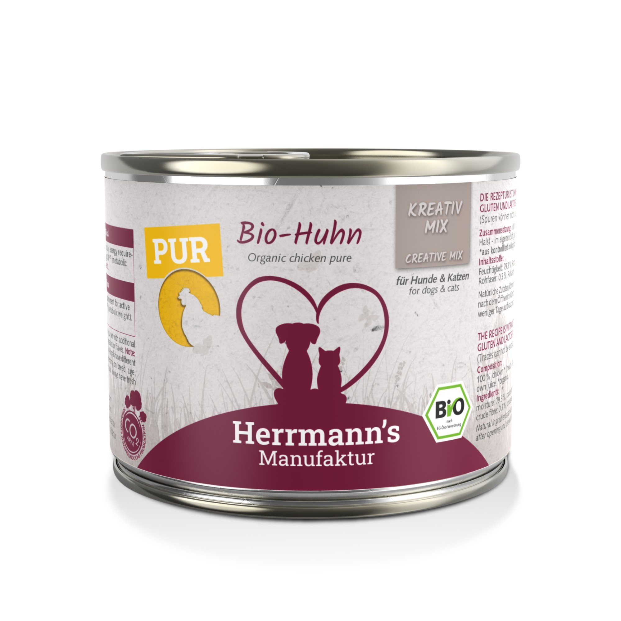Herrmann's Bio Puur Kip 200 gr.