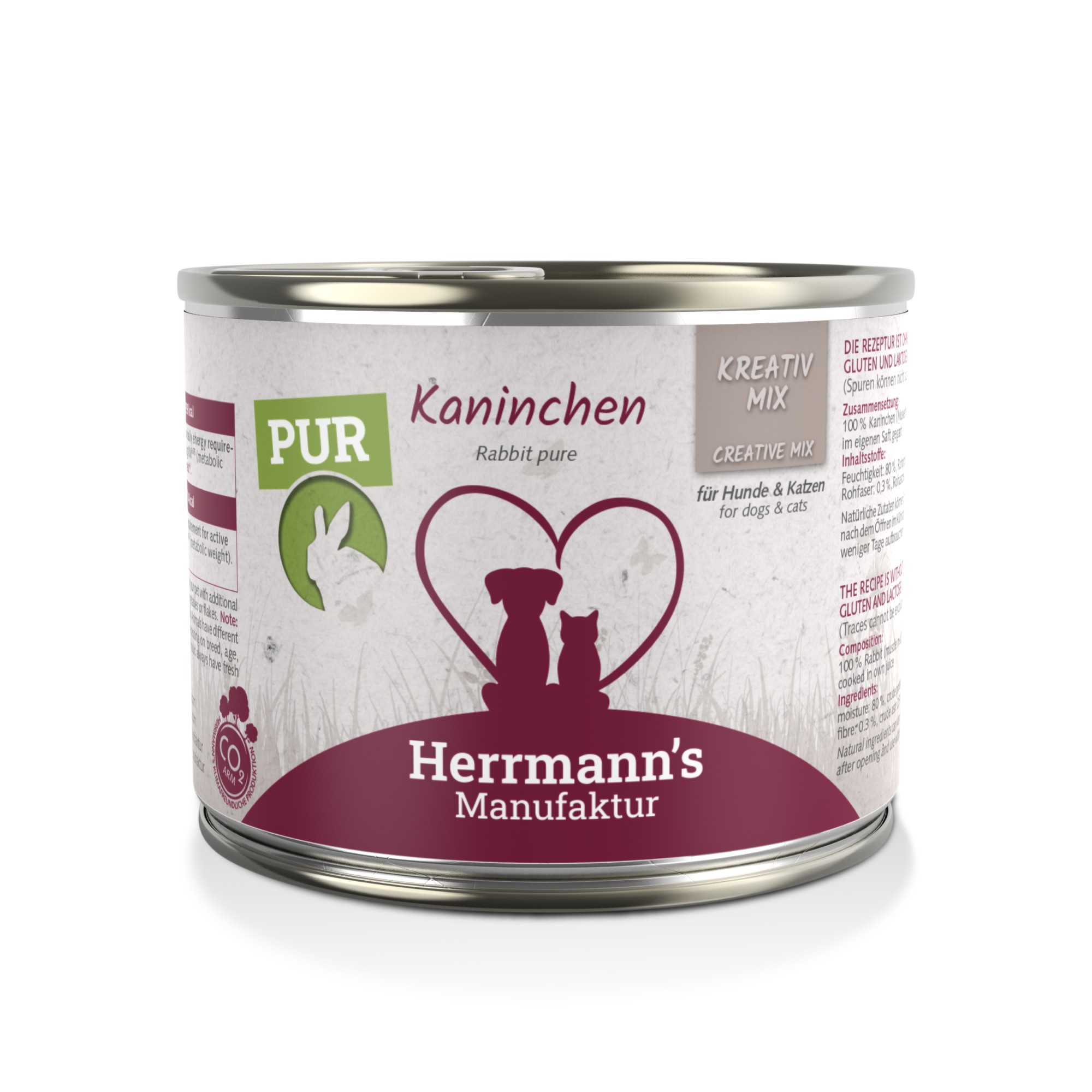 Herrmann's Puur Konijn 200 gr.