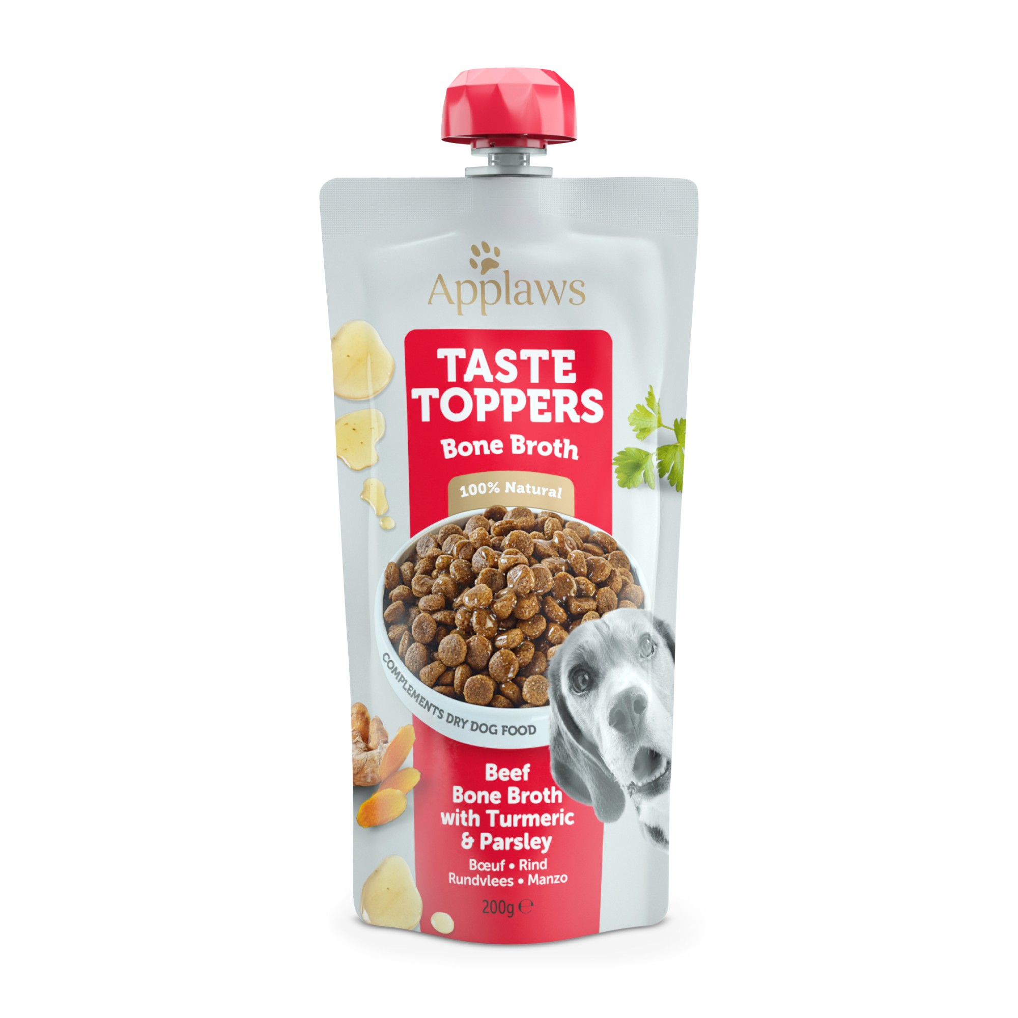 Applaws Dog Taste Toppers Bone Broth Rund 200 ml.