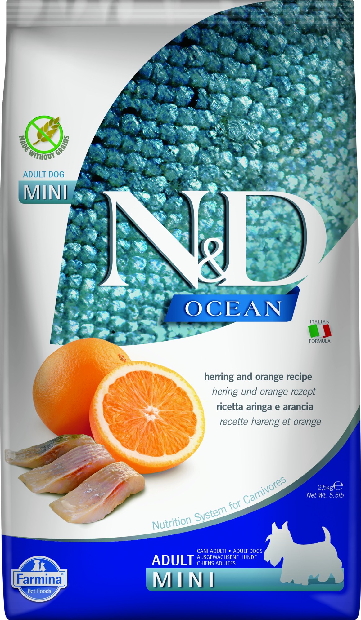 N&D Ocean hondenvoeding Haring small breed 2,5 kg