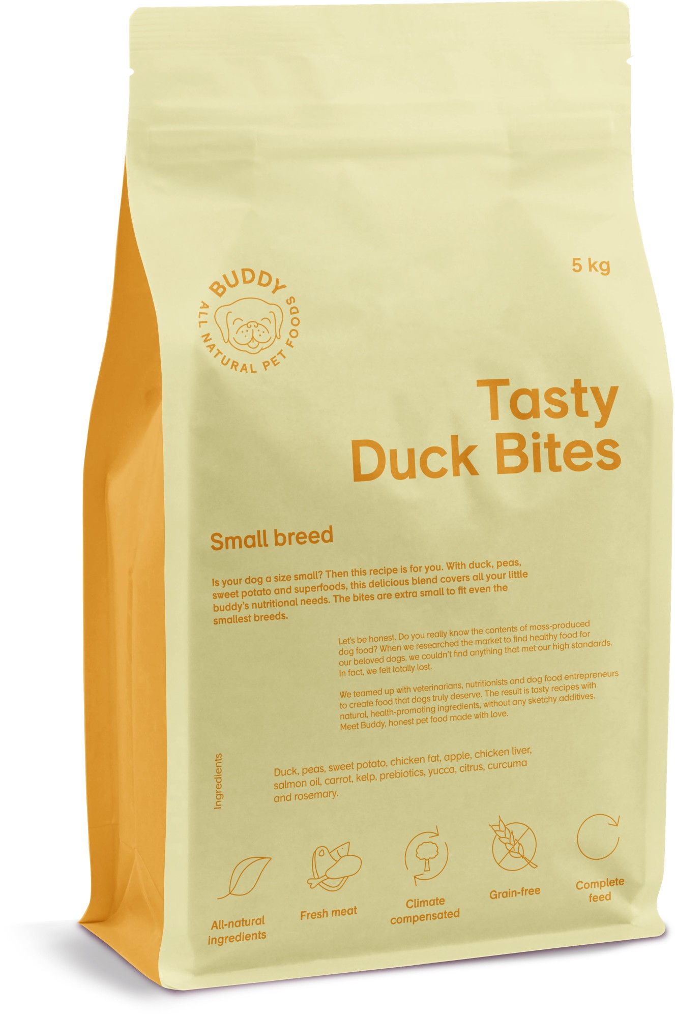 BUDDY Tasty Duck Bites 5 kg
