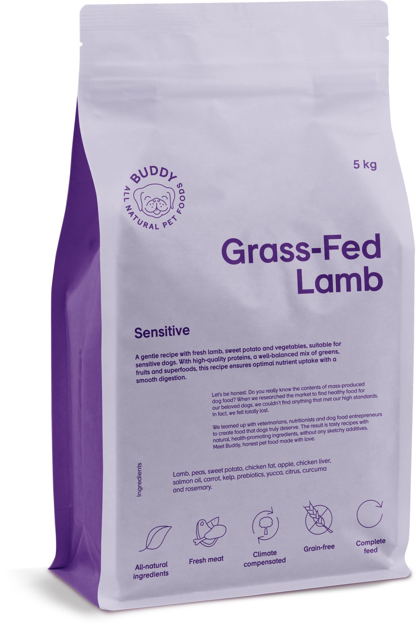 BUDDY Grass-Fed Lamb 5 kg