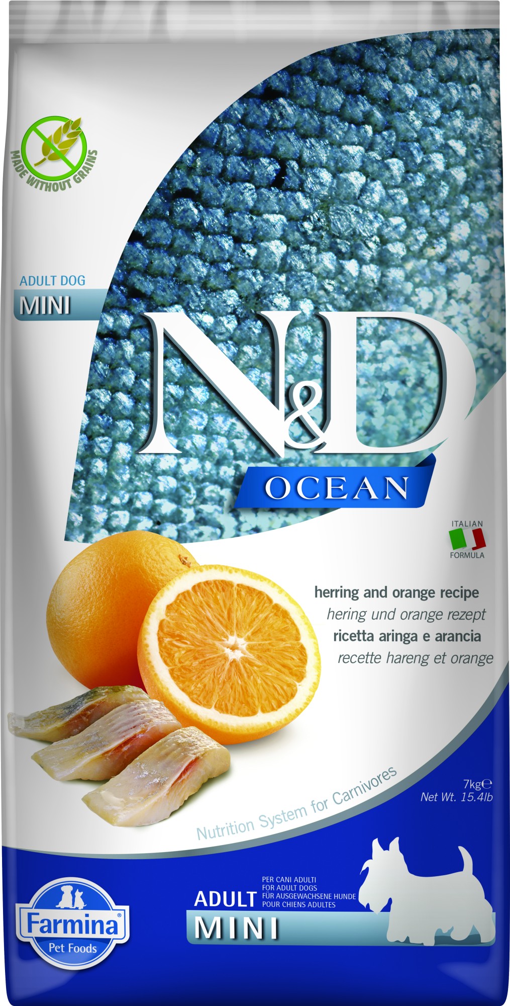 N&D Ocean hondenvoeding Haring small breed 7 kg