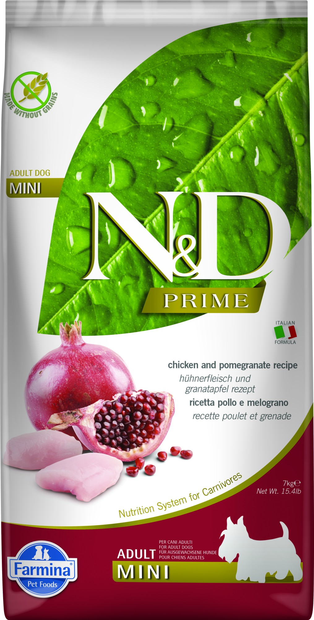 N&D Prime hondenvoeding Kip small breed 7 kg