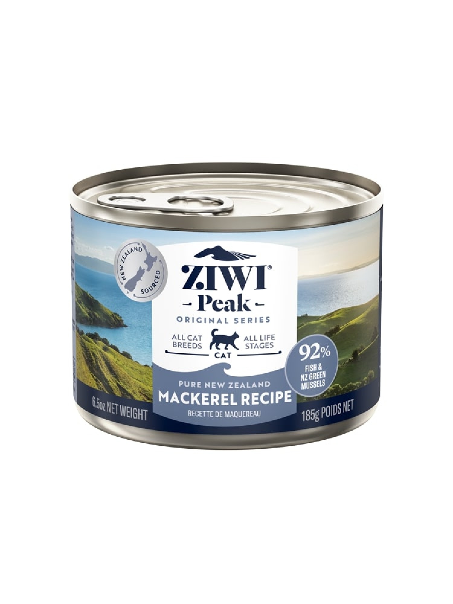 Ziwi Peak natvoeding voor de kat Makreel 185 gr.