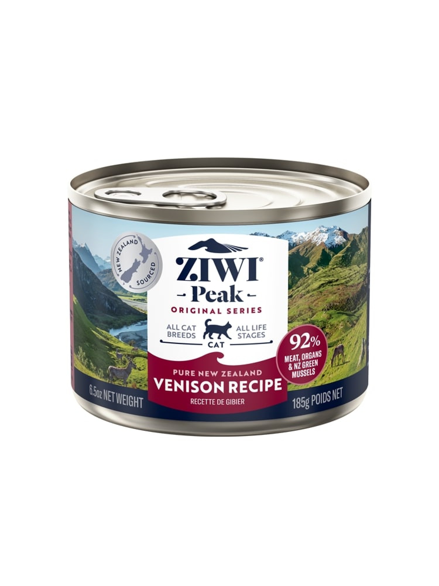 Ziwi Peak natvoeding voor de kat Hert 185 gr.