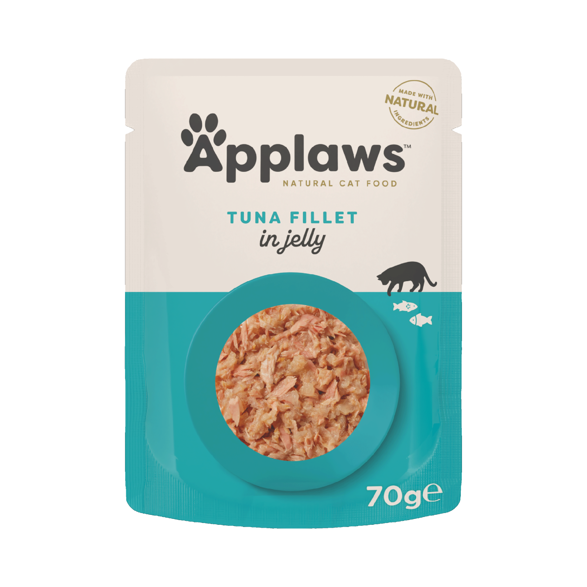 Applaws Quick Serve Jelly hele Tonijn 70 gr. - per 16 stuks