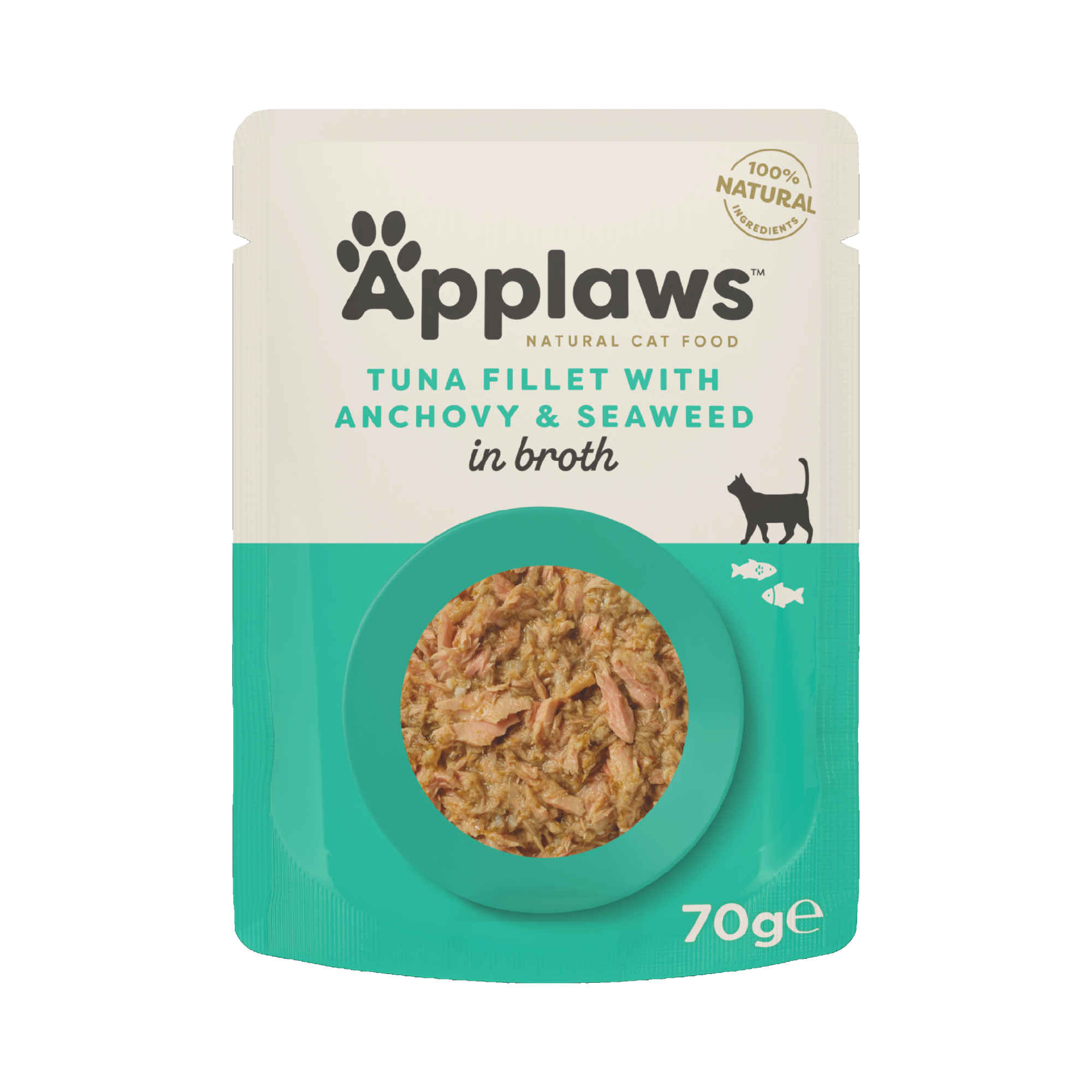 Applaws Quick Serve Tonijn en ansjovis 70 gr. - per 12 stuks