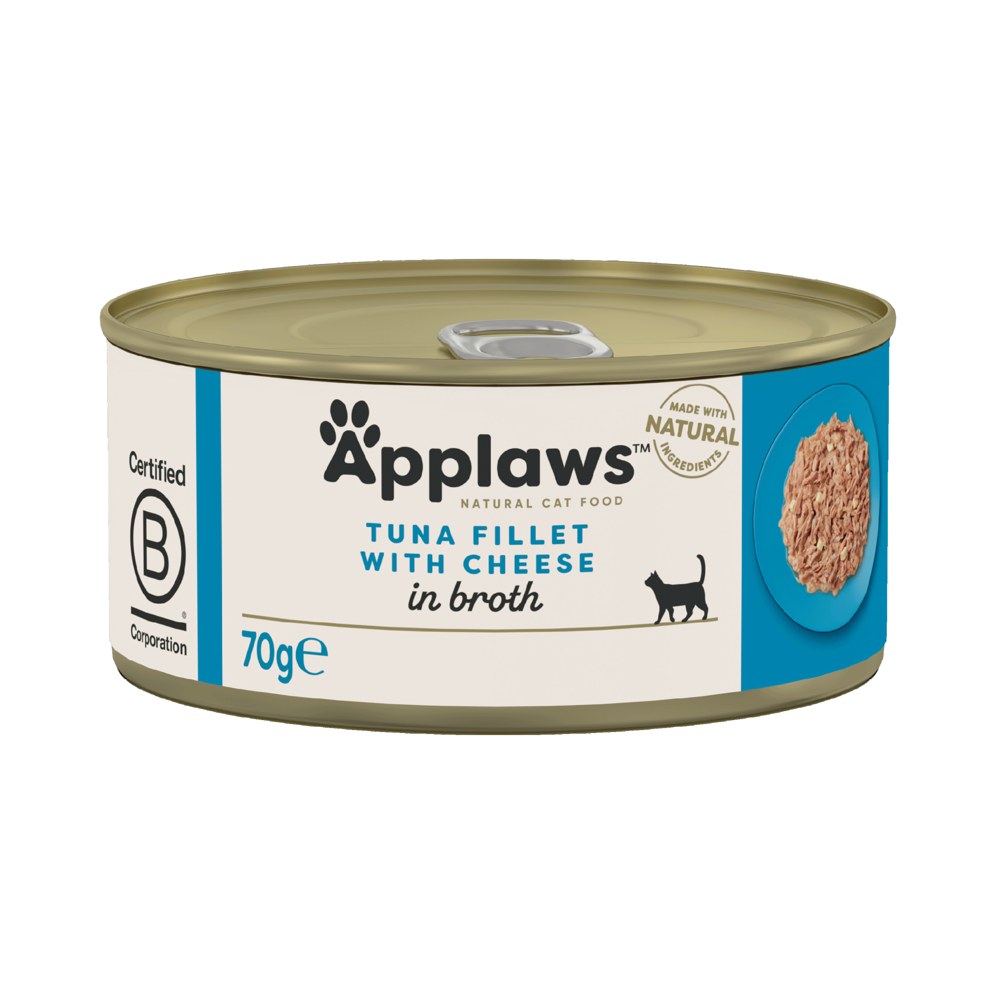 Applaws natvoeding Tonijnfilet en Kaas 70 gr. - per 24 stuks