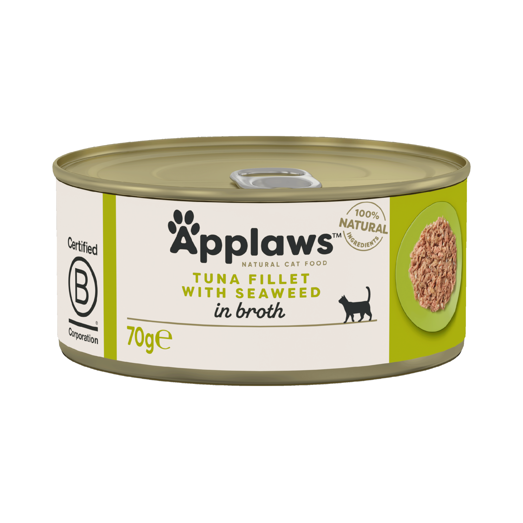 Applaws natvoeding Tonijnfilet en Zeewier 70 gr. - per 24 stuks