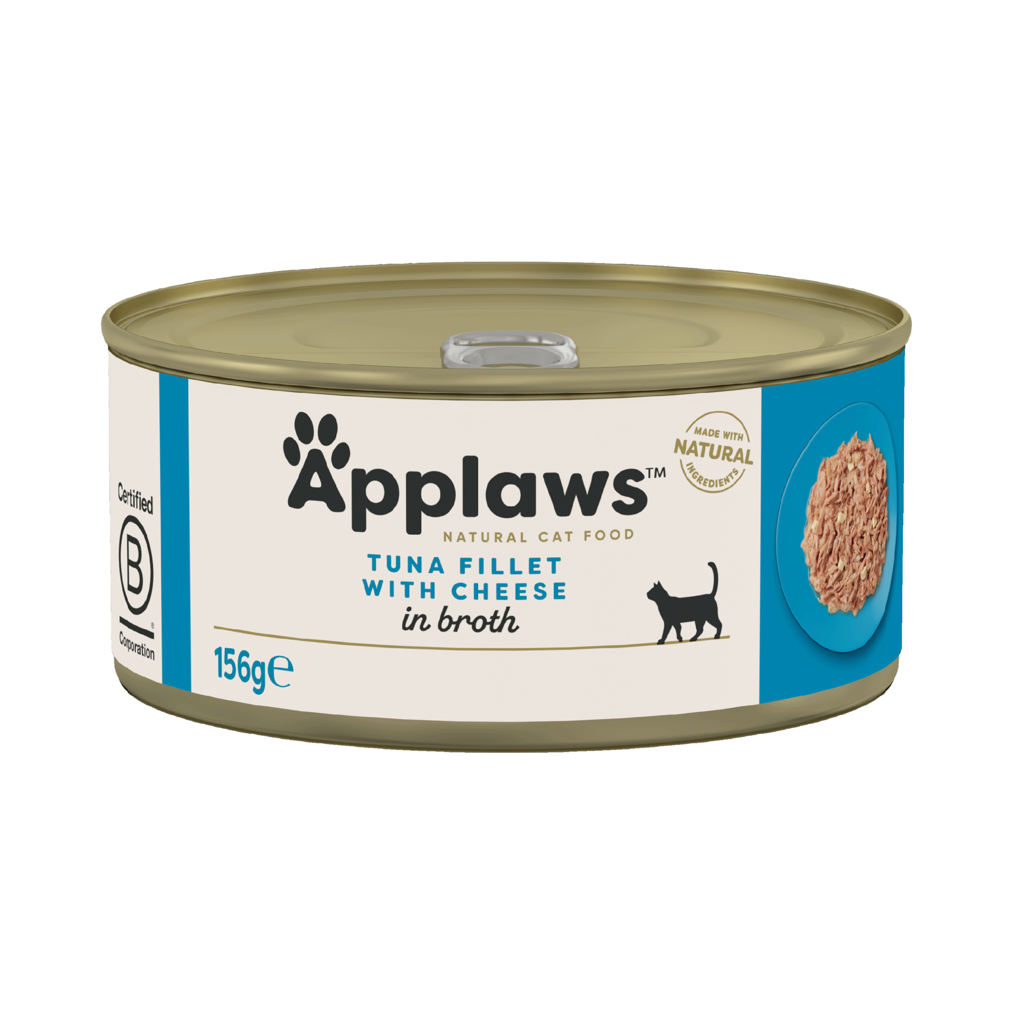 Applaws natvoeding Tonijnfilet en Kaas 156 gr. - per 24 stuks