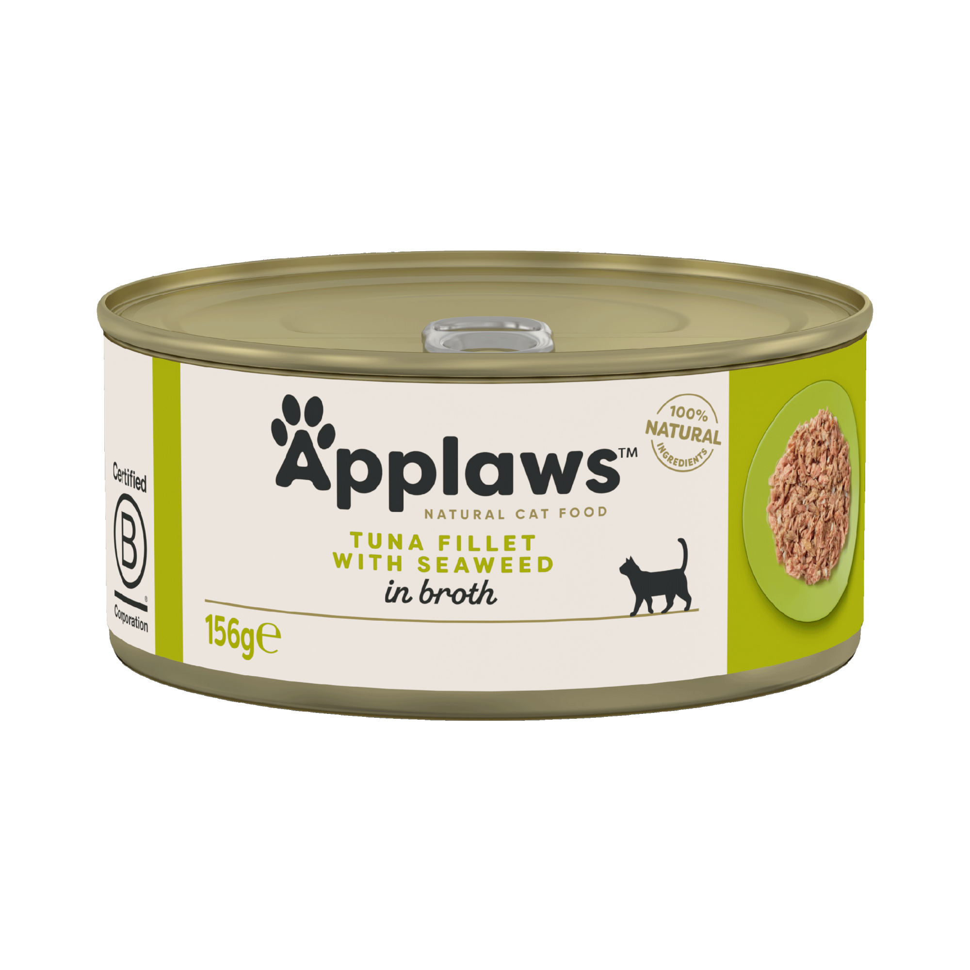 Applaws natvoeding Tonijnfilet en zeewier 156 gr. - per 24 stuks