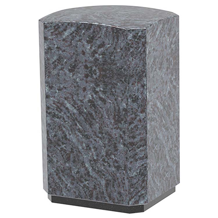Urnwebshop Grote Granieten Dome Dieren Urn Mass-Blue (3 liter)