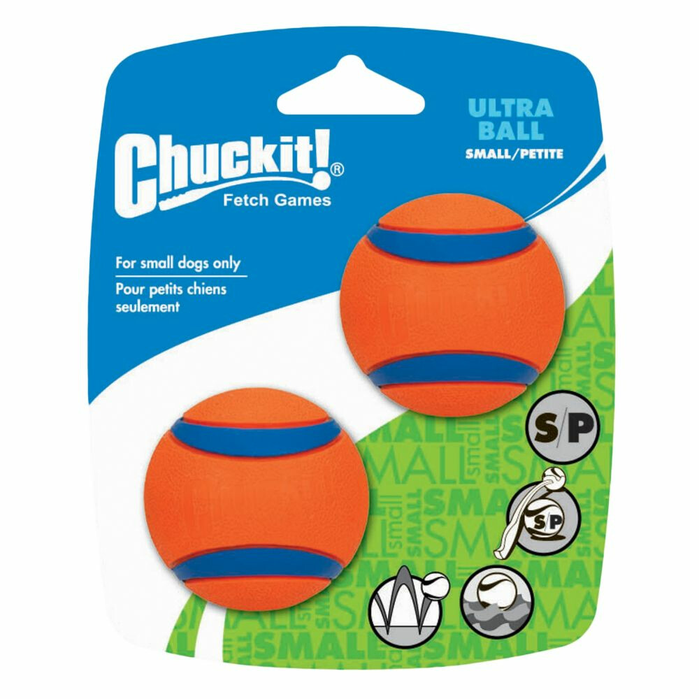Chuckit 2x  Ultra Ballø 5 cm 2 stuks