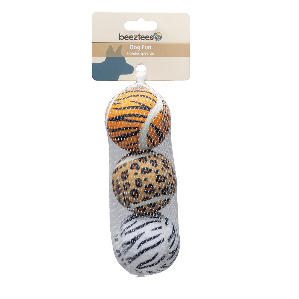Beeztees hondenspeelgoed jungle ballen hond