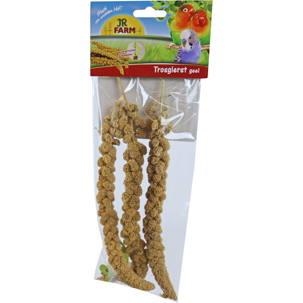 JR Farm 8x  Trosgierst Geel Parkiet&Grasparkiet 75 gr