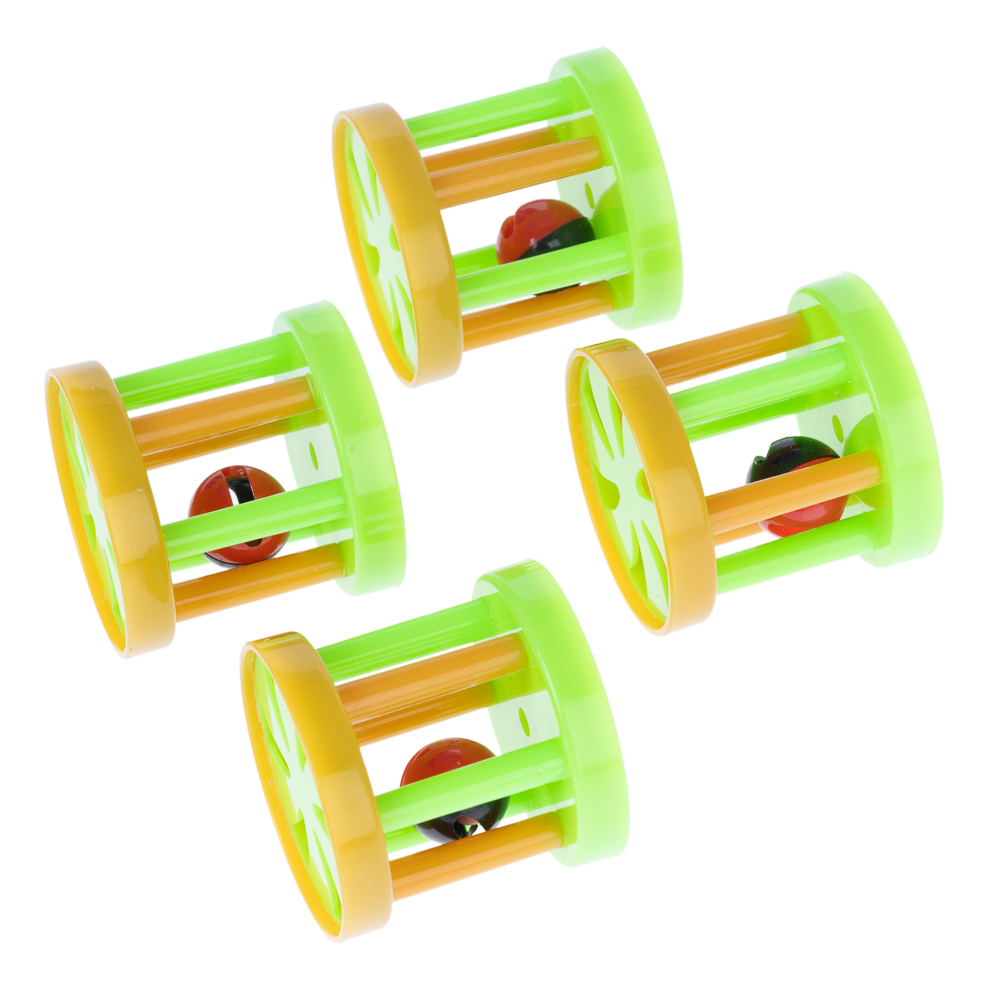 Zooplus Basics 4x  kattenspeelgoedset – knikkerkooien