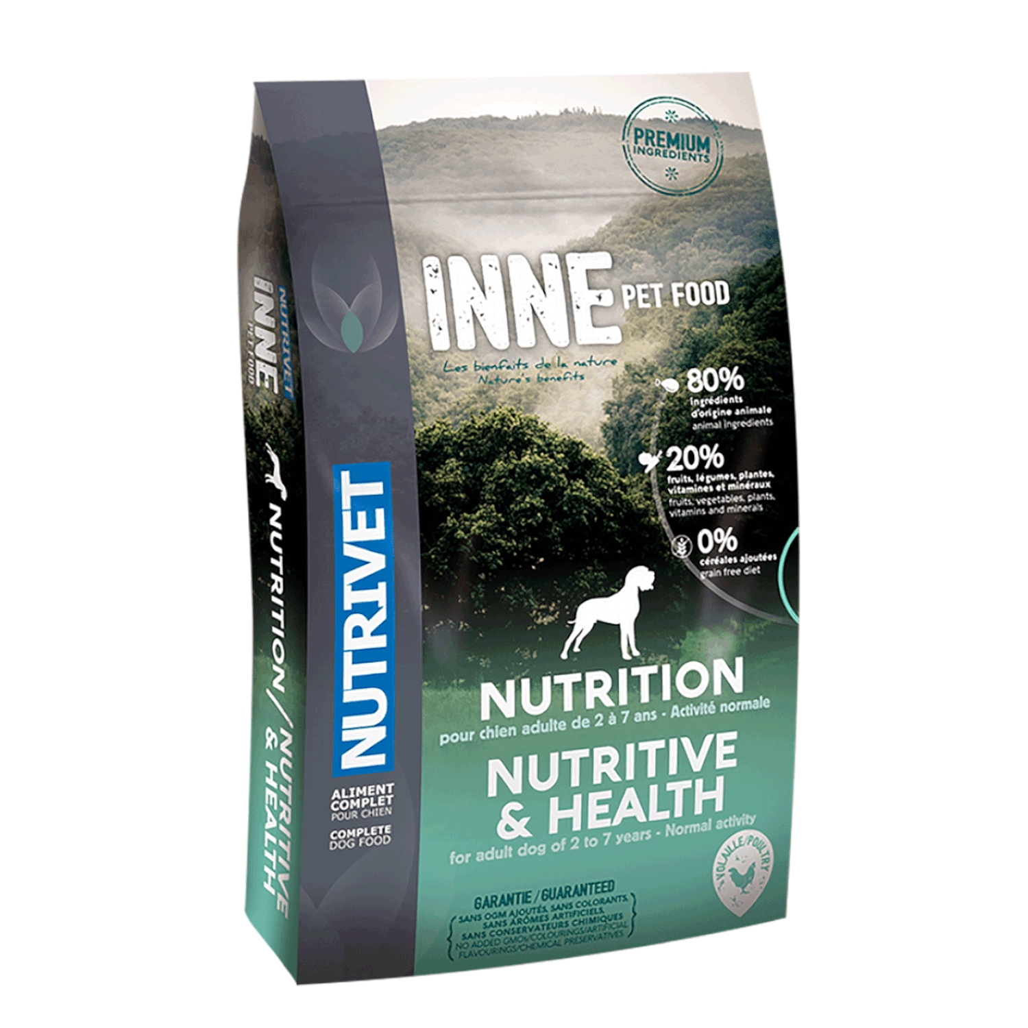 Nutrivet 3kg  Inne Dog Nutritive droog hondenvoer