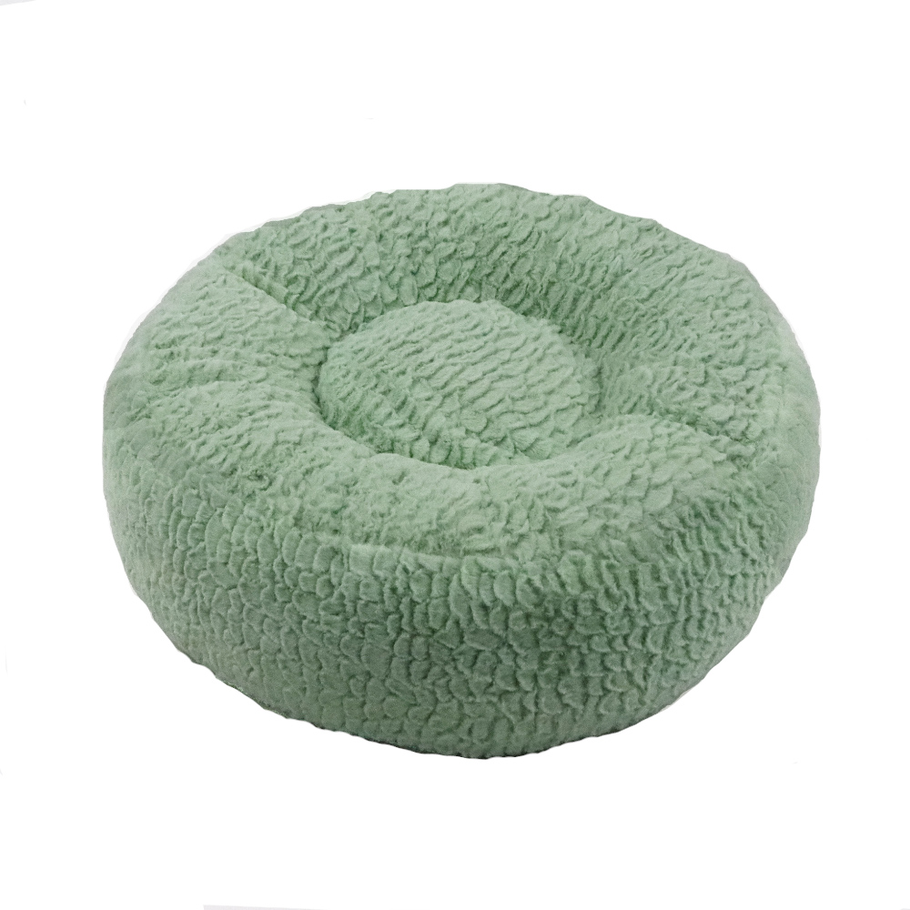 Zooplus Exclusive Hondenbed Flocke Vervangende Hoes Ø 90 cm, Mint Hond