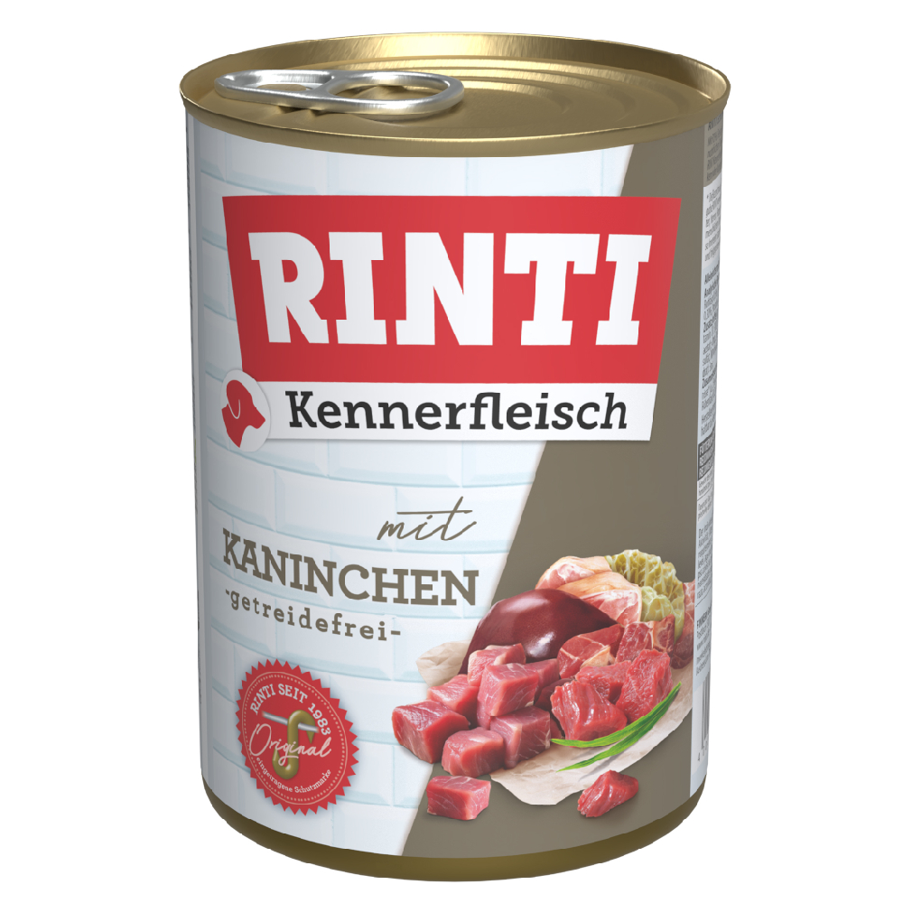 Rinti Kennerfleisch 6 x 400 g - Konijn