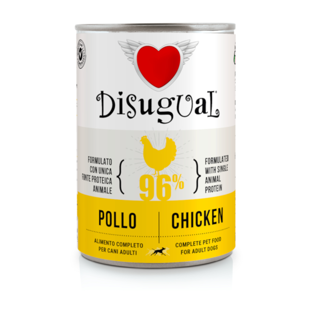 Disugual voordeelverpakking  Adult 24 x 400 g - Kip