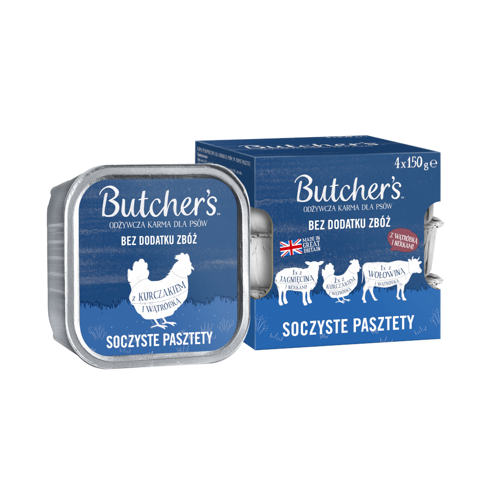 Butcher's Voordeelverpakking  Original 24 x 150 g - Sappige recepten (rundvlees, lamsvlees, kip)