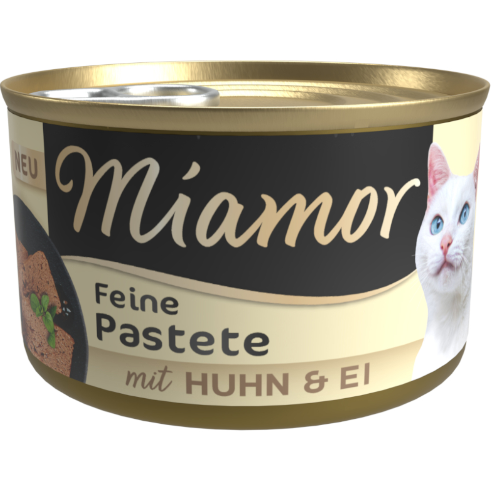 Miamor Pastei 12 x 85 g Kattenvoer - Ei & Kip