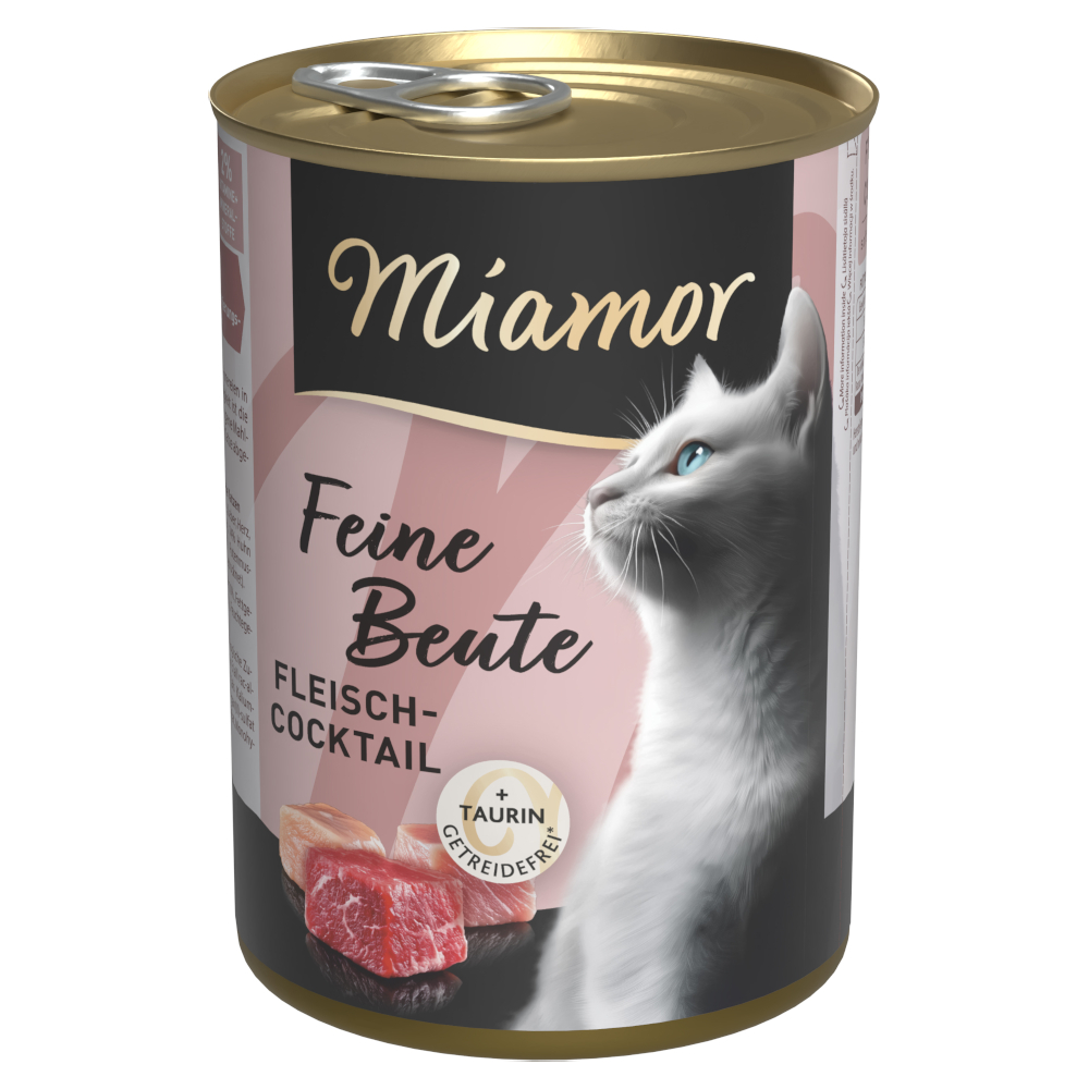 Miamor Fijne prooi 12 x 400 g - Vleescocktail